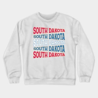 TEXT ART USA ARKANSAS Crewneck Sweatshirt